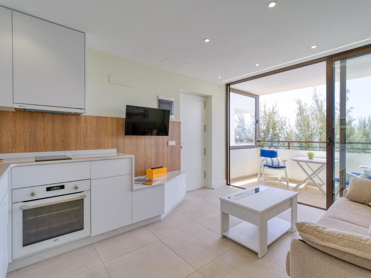 Precioso apartamento en 1ª línea de mar San Agustín Exterior foto