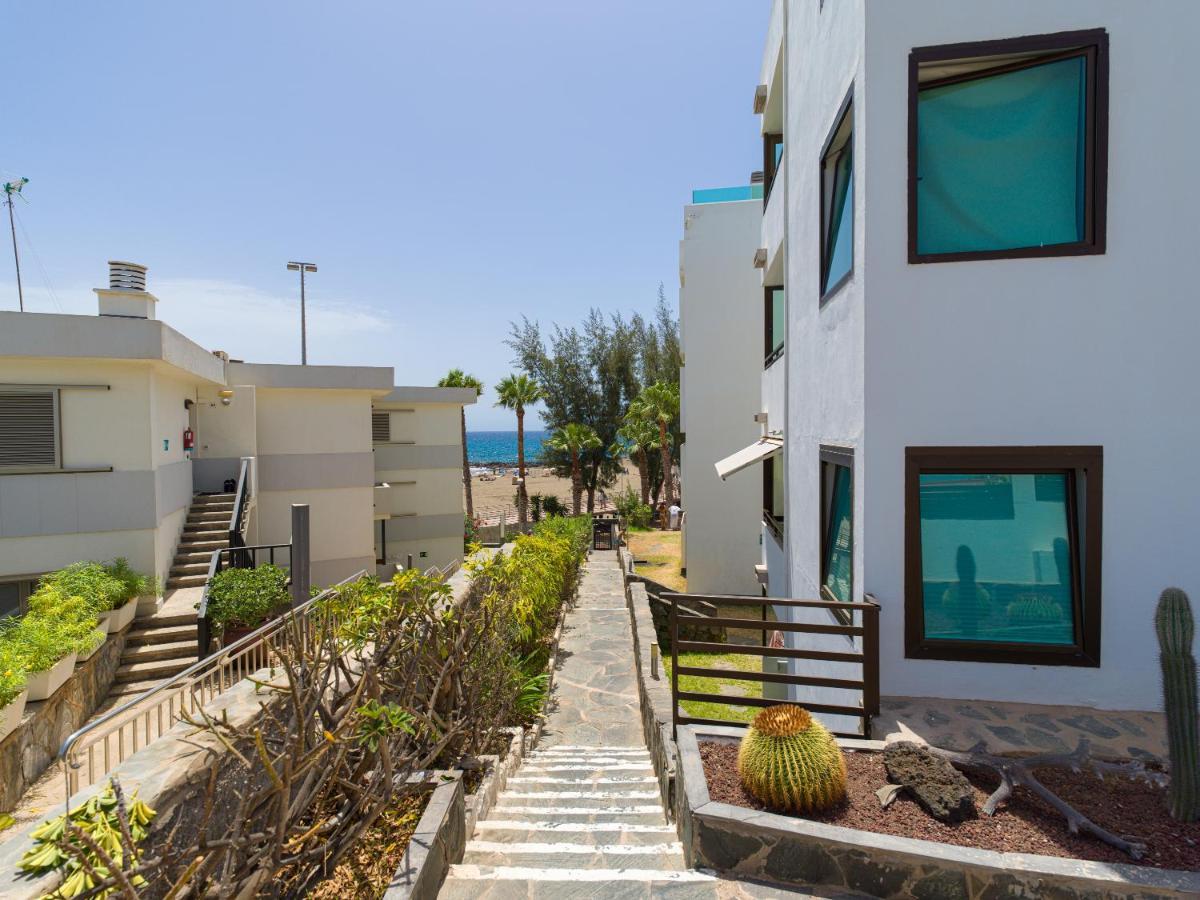 Precioso apartamento en 1ª línea de mar San Agustín Exterior foto